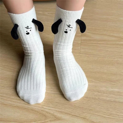 Women's Cartoon Socks, Cute Funny Goose Casual Socks