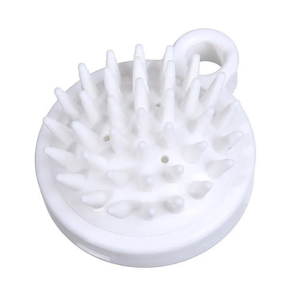 Silicone Shampoo Brush Scalp Massage Hair Washing Brush