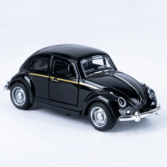 Diecast Toy Car 1:36 Scale Retro Beetle Model Vehicle