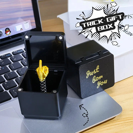 Funny Prank Gift, Christmas Novelty Box for Office Desk