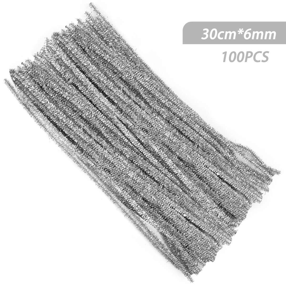 100PCS Chenille Stems for Kids DIY Crafts and Creative Projects