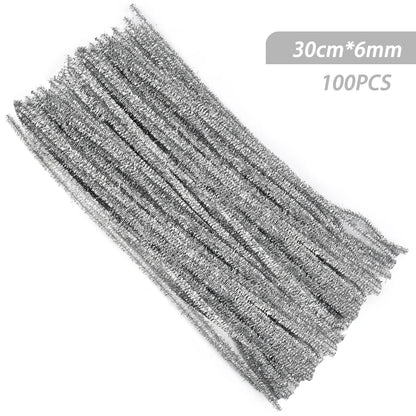 100PCS Chenille Stems for Kids DIY Crafts and Creative Projects