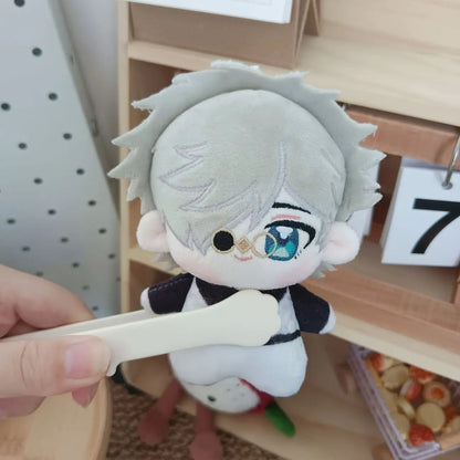 Anime Plush Keychain, 10cm Soft Plush Pendant Doll