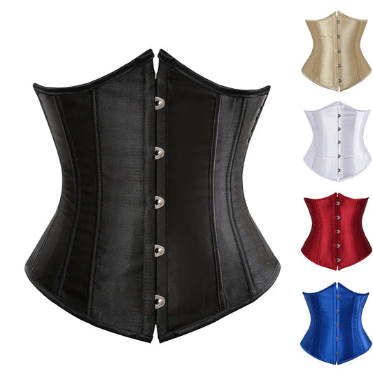 Underbust Corset – Women’s Lace-Up Waist Corset Belt