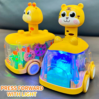 Pull Back Toy Car for Kids – Friction Powered Children's Vehicle