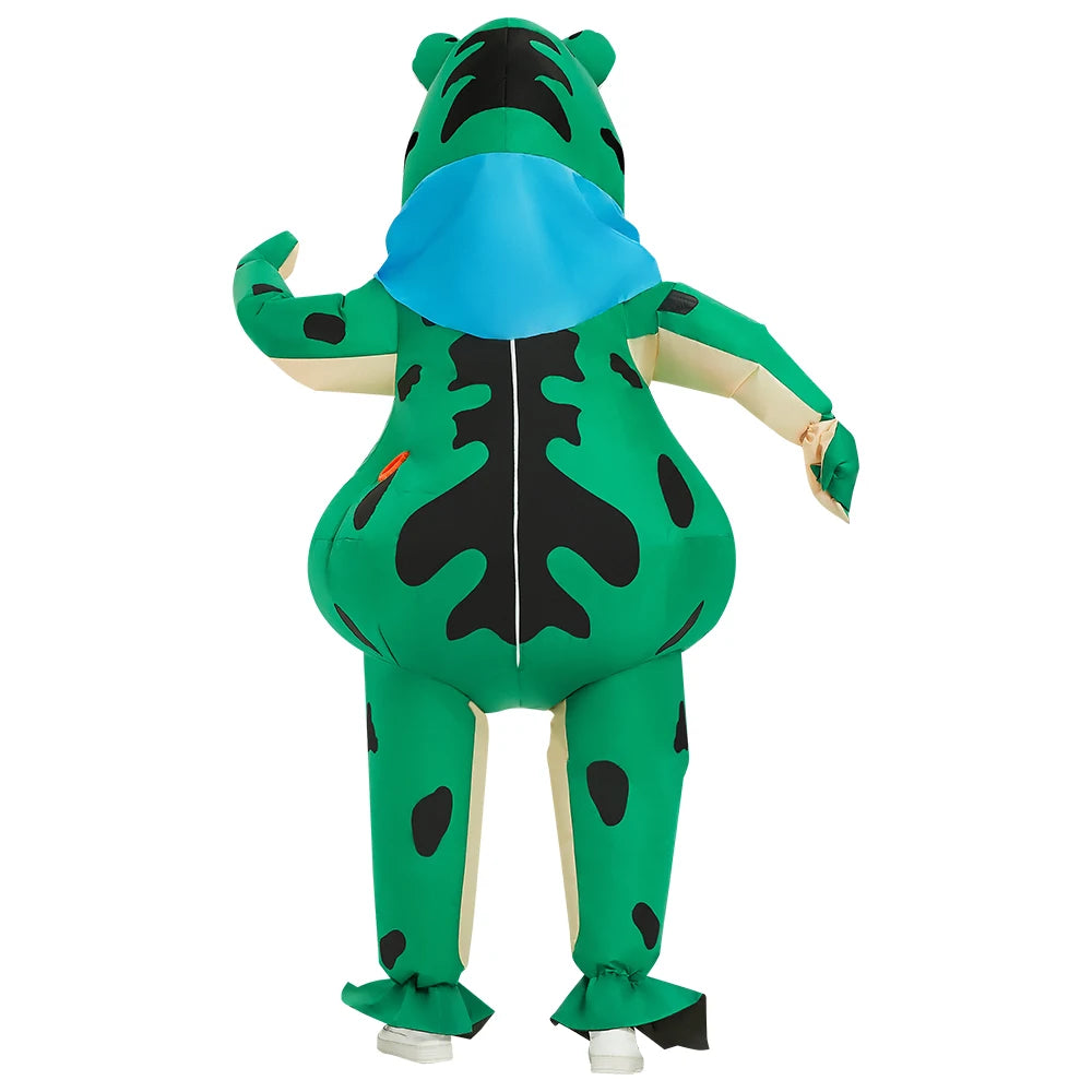 Inflatable Frog Costume – Full Body Halloween Party Suit