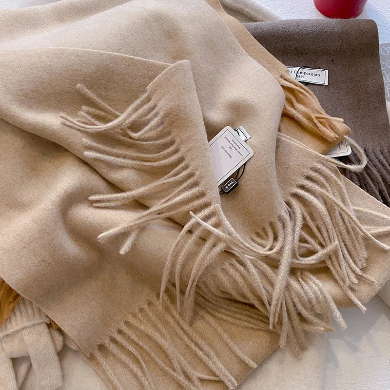 Women’s Winter Scarf – Warm Wool Blend Wrap for Cold Weather