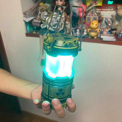 Nuclear Reactor Lamp, Mini Sci-Fi Camping and Halloween Light