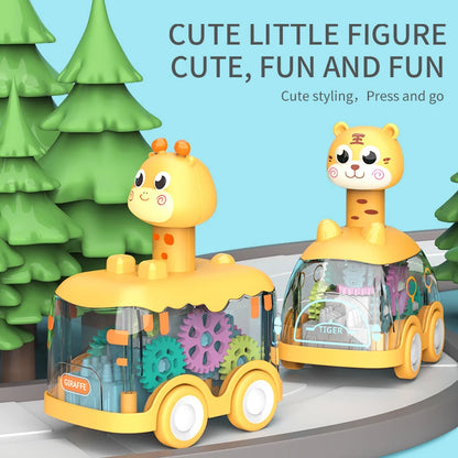 Pull Back Toy Car for Kids – Friction Powered Children's Vehicle
