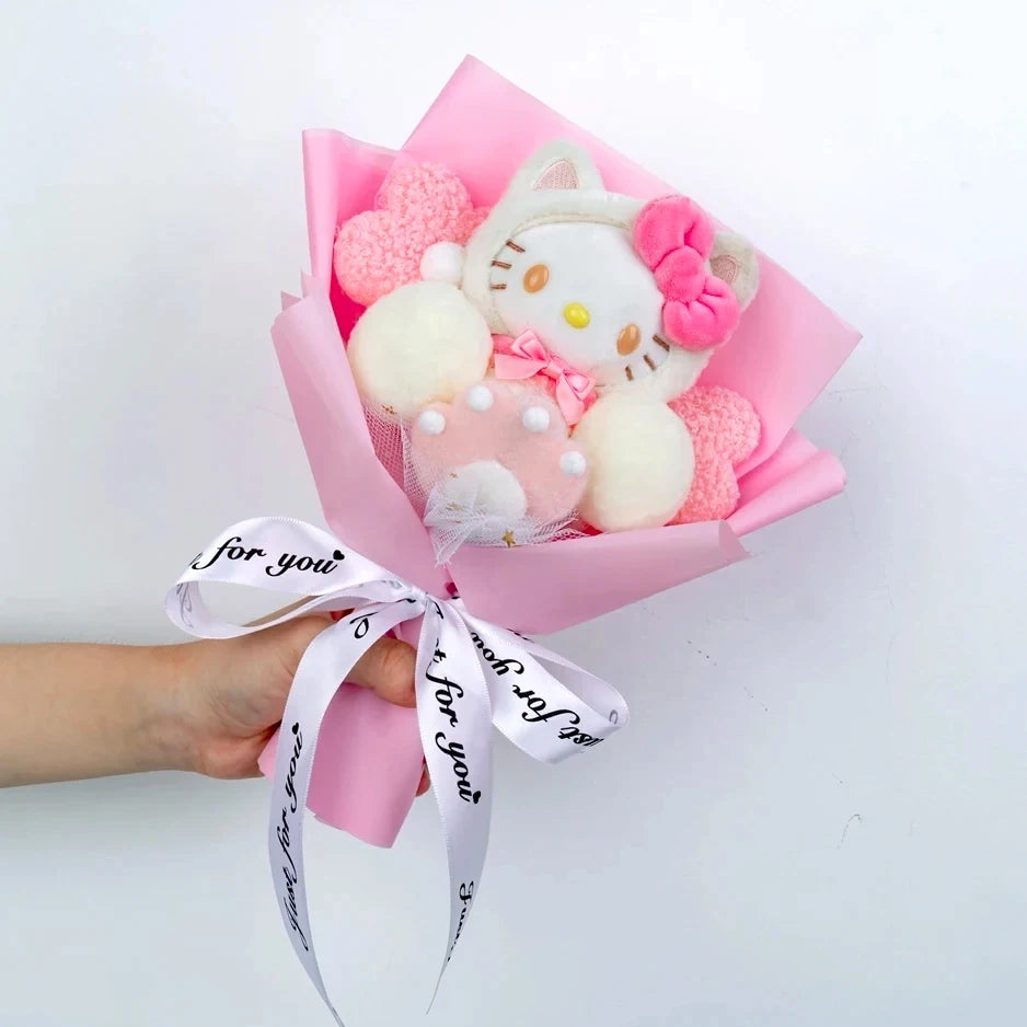 Plush Flower Bouquet with Soft Plush