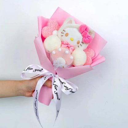 Plush Flower Bouquet with Soft Plush