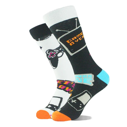 Funny Men's Socks Cotton Novelty Crew Socks Unisex