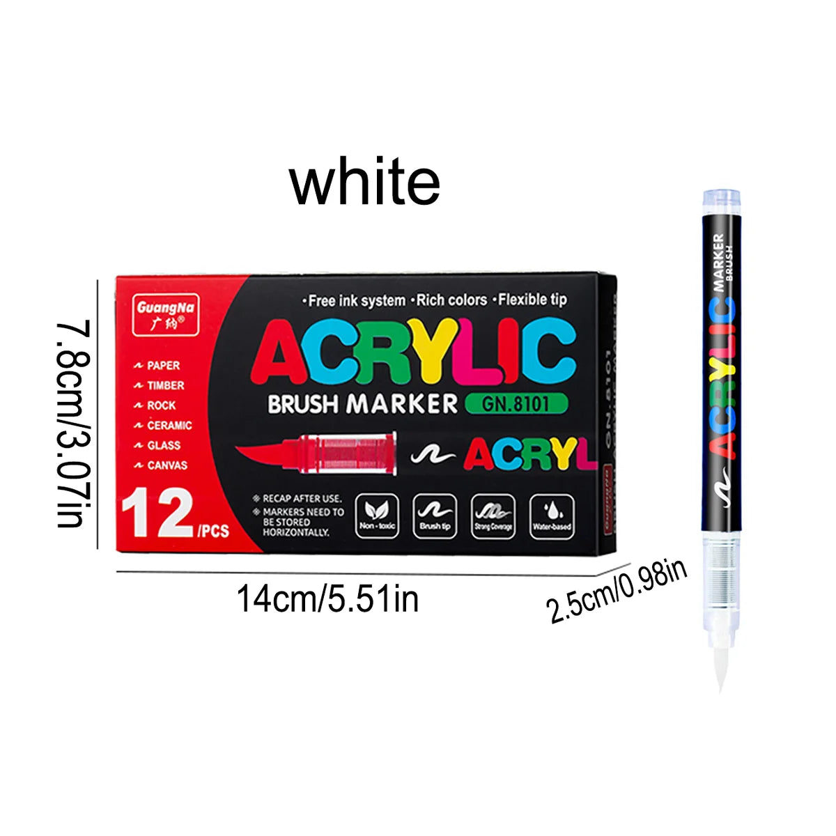 Acrylic Paint Markers Set – 12 to 240 Colors for Art & DIY