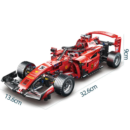 RC Car Building Set Sports Car Model Kit for Kids & Adults