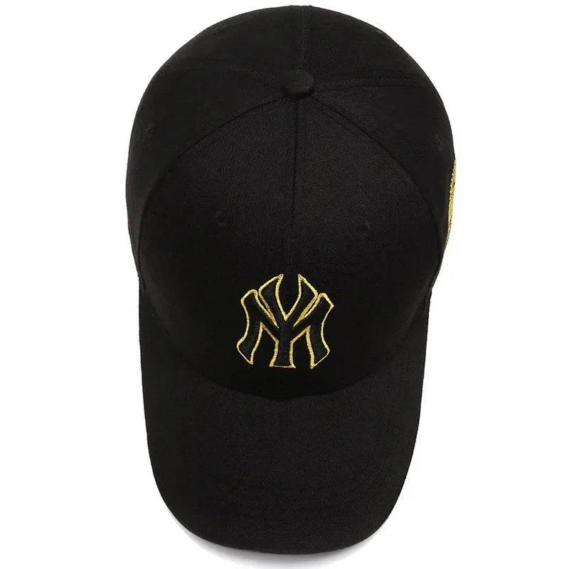 Unisex Baseball Cap with Letter Embroidery Adjustable Hat