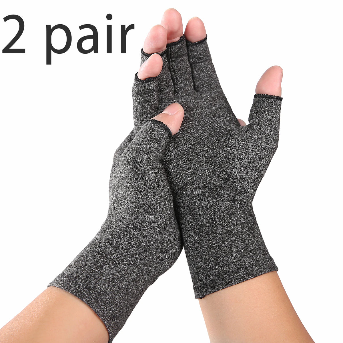 Fingerless Compression Gloves for Sports & Hand Support