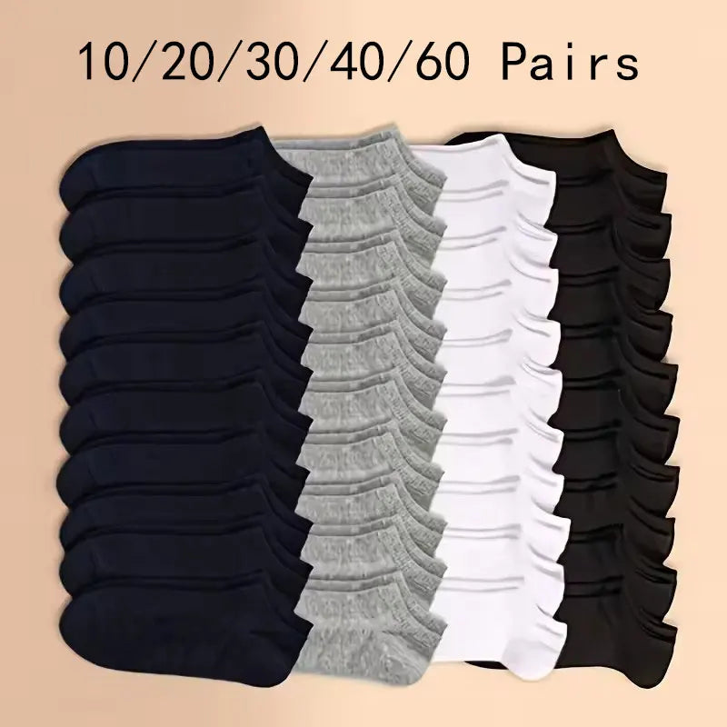 Men's Casual Socks Soft Breathable Low Cut Everyday Socks