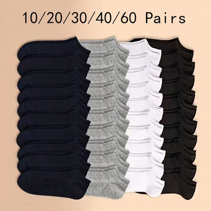 Men's Casual Socks Soft Breathable Low Cut Everyday Socks