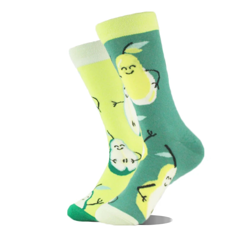 Funny Men's Socks Cotton Novelty Crew Socks Unisex