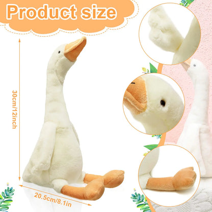 Goose Stuffed Animal Soft Plush Toy for Kids and Gifts