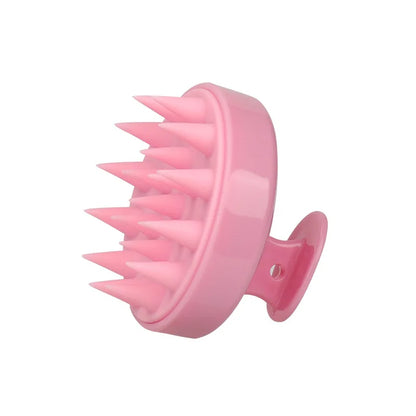 Silicone Shampoo Brush Scalp Massage Hair Washing Brush
