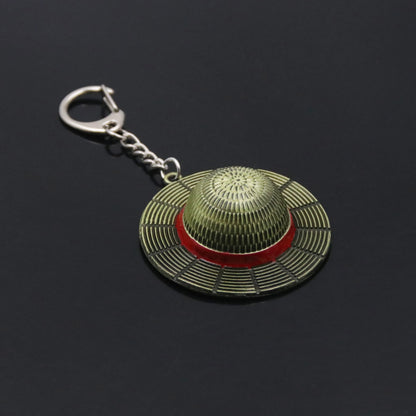 Anime Keychain Metal Pendant Keyring for Bags and Backpacks