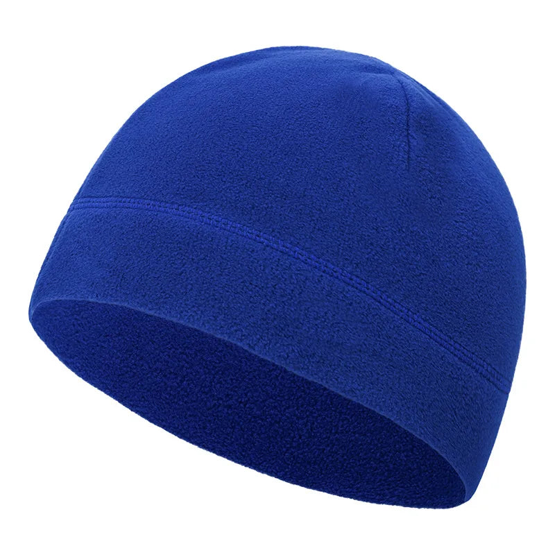 Winter Cycling Beanie Fleece Thermal Helmet Liner Hat