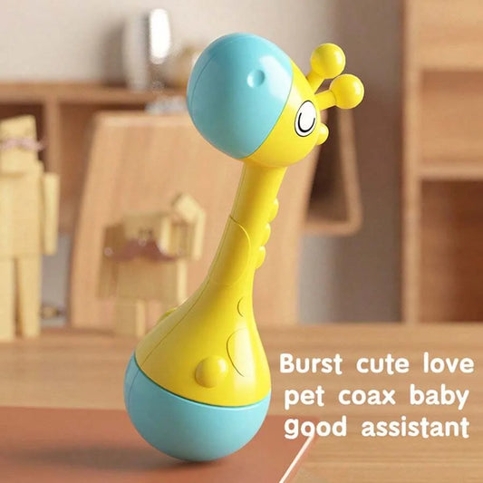 Baby Rattle Toy, Soft Sound Infant Sensory & Early Learning Toy