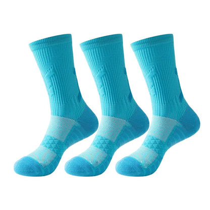 Men's Basketball Socks with Thick Bottom for Sports & Training