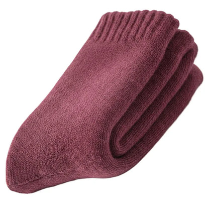 Men's Winter Socks Thick Warm Wool Blend Cold Weather Socks
