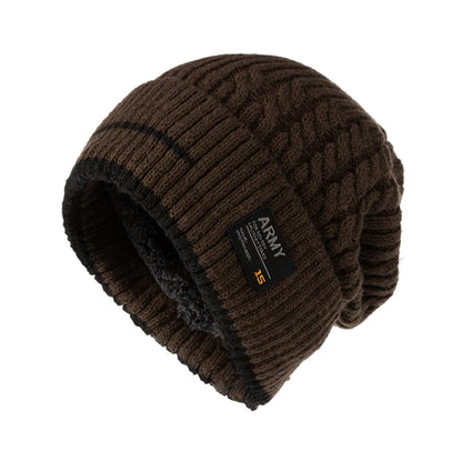 Winter Beanie Knit Hat for Men and Women Casual Outdoor Cap