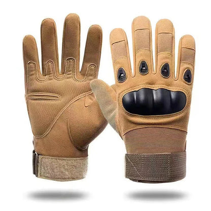 Tactical Gloves Full Finger Hard Shell Outdoor Cycling Gloves
