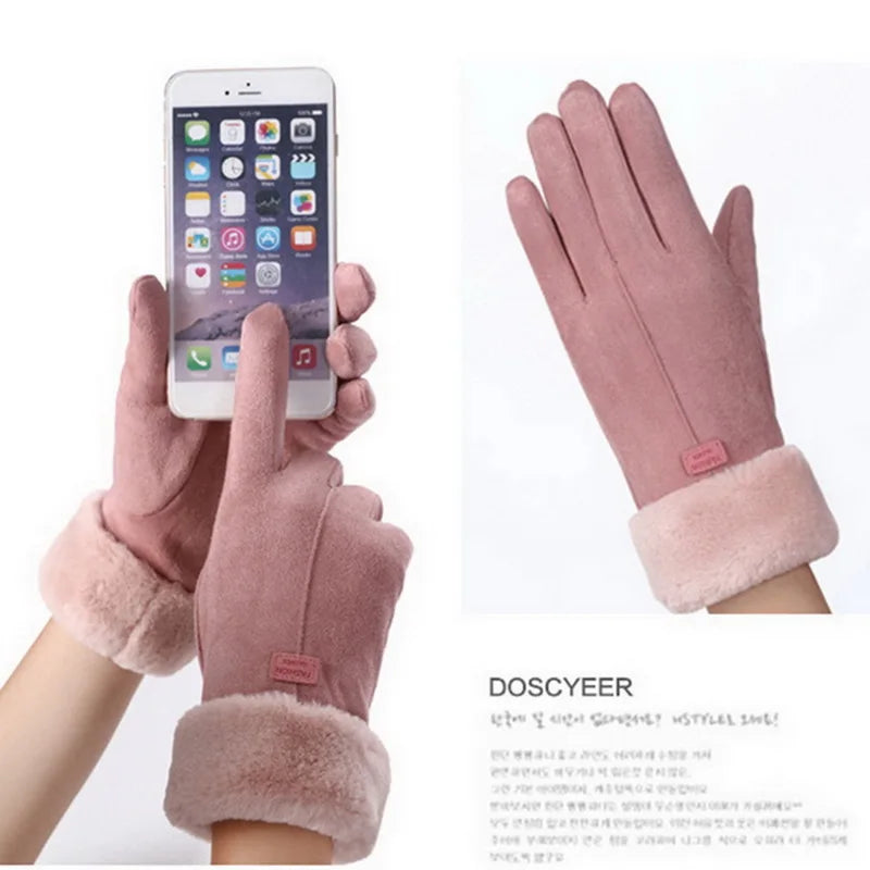 Winter Gloves Warm Touchscreen Driving Cycling Gloves for Adults