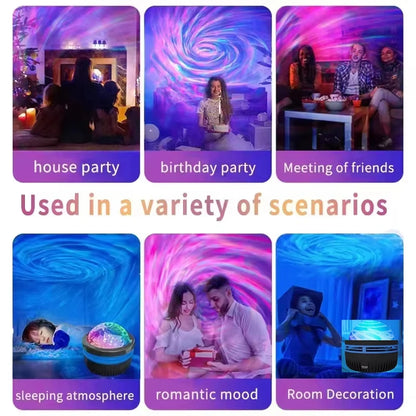 Galaxy Projector Light LED Star Night Light for Bedroom Decor