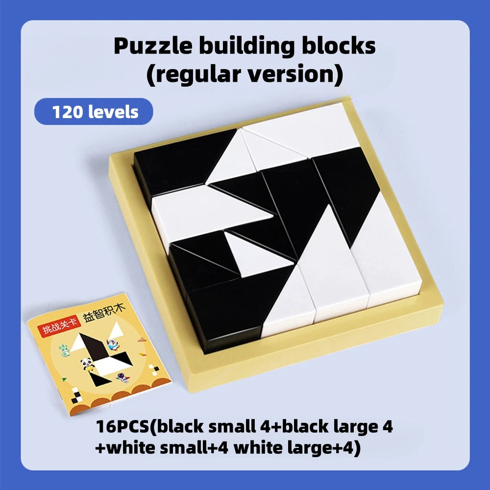 Tangram Puzzle for Kids Educational Spatial Thinking Board Game