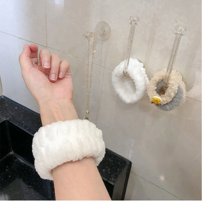 Face Wash Wristbands 2-Piece Set Water Absorbent Sweatbands