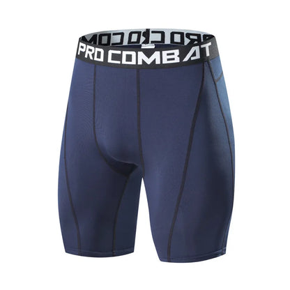 Men's Workout Shorts Compression Fitness Gym Running Training