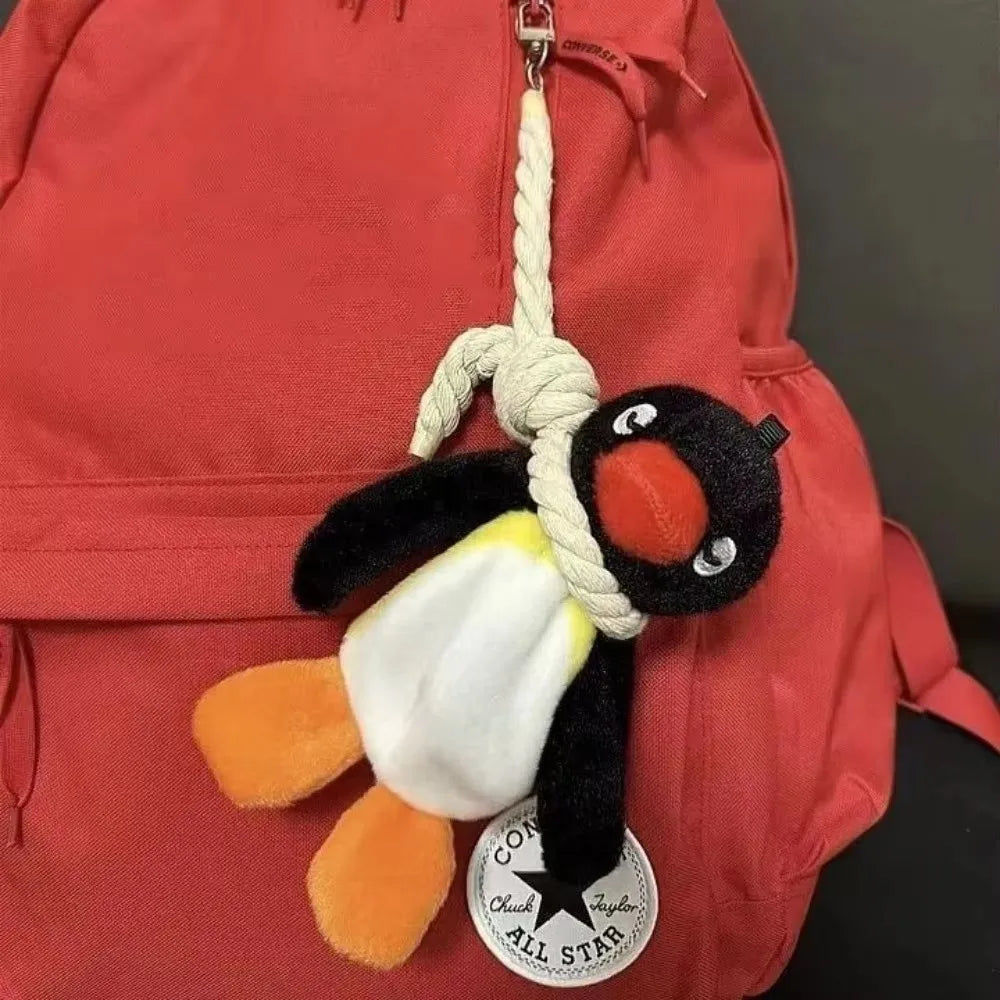 Penguin Plush Keychain 16cm Cute Backpack and Bag Charm