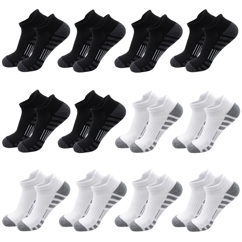 Athletic Ankle Socks – Cushioned Breathable Running Sports Socks