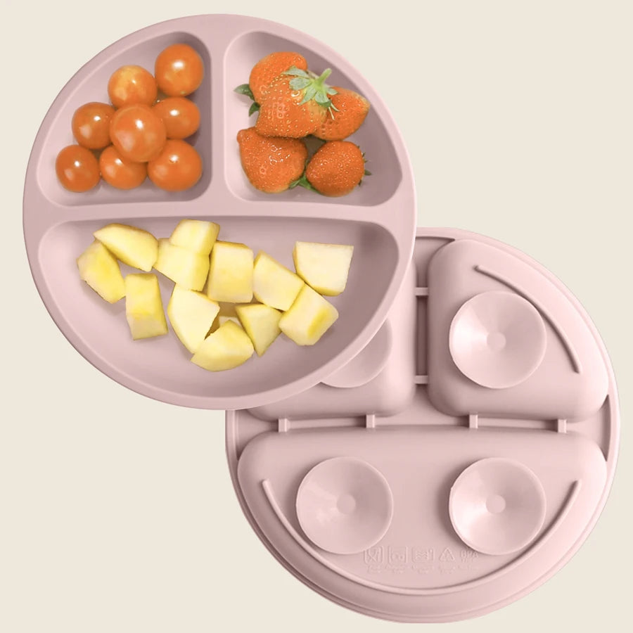Silicone Suction Plate for Babies and Toddlers Feeding