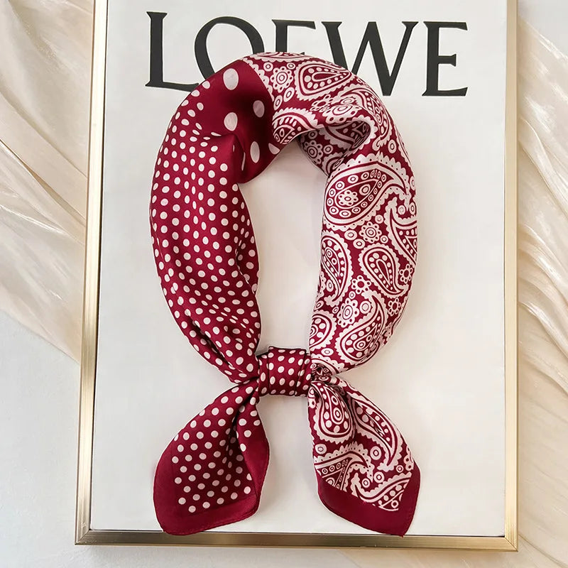 Women’s Square Scarf – Printed Head & Neck Fashion Accessory
