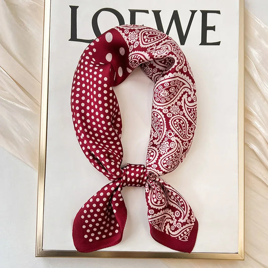 Women’s Square Scarf – Printed Head & Neck Fashion Accessory