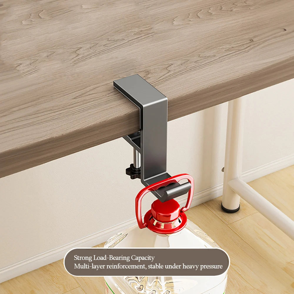 Desk Bag Hook – Punch-Free Hanging Holder for Bags & Accessories