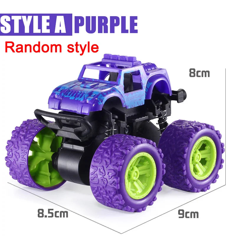 Pull Back Toy Car for Kids – 360° Stunt Off-Road Vehicle