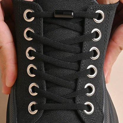 No Tie Shoelaces Elastic Quick Lock Laces for Kids & Adults