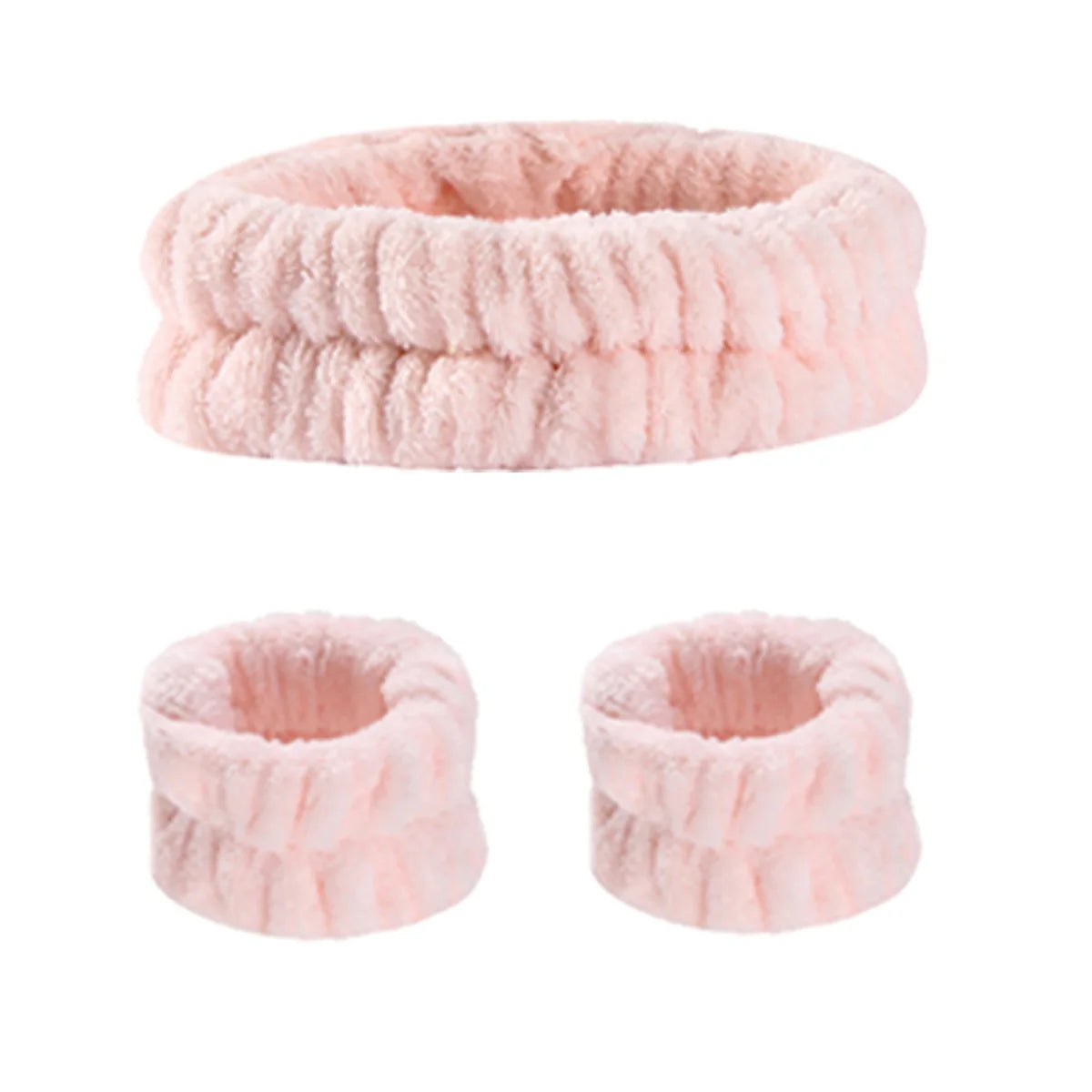 Face Wash Wristbands 2-Piece Set Water Absorbent Sweatbands