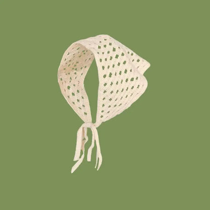 Women's Headscarf, Knitted Triangular Summer Head Wrap