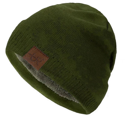 Winter Beanie, Warm Knitted Hat for Men and Women