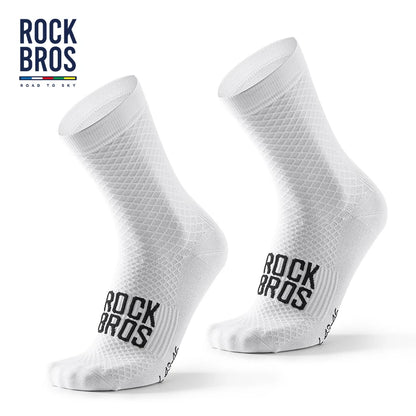Men's Cycling Socks Knee-High Breathable Stretch Sports Socks