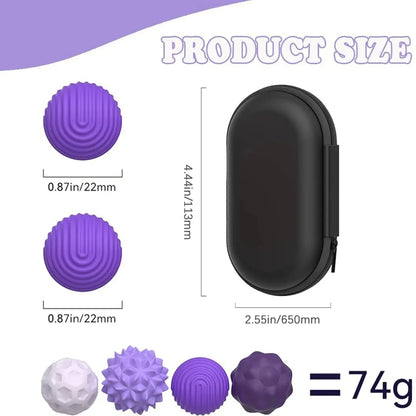 Magnetic Fidget Balls Silicone Sensory Stress Relief Toy